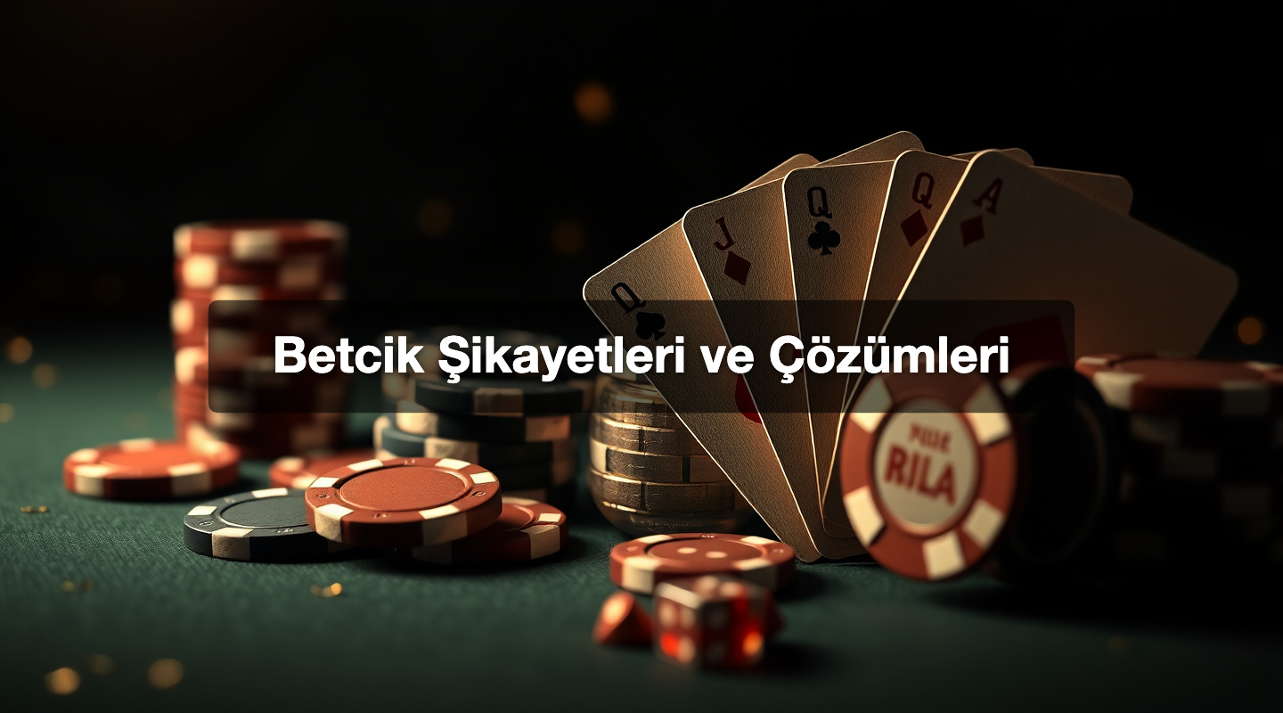 Betcik Şikayetleri ve Çözümleri